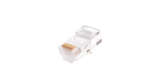 Коннектор RJ-45 8P8C категория 5e, 100шт., NIKOMAX (NMC-RJ88RZ06UD1-100)