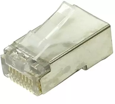 Коннектор RJ-45 8P8C категория 5e, экранированный, 5bites (US060A)