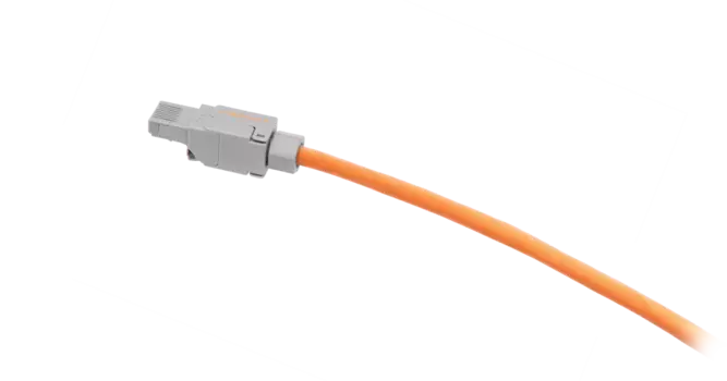 Коннектор RJ-45 8P8C категория 6, покрытие 50мкд, универсальные ножи, T568B, NIKOMAX самозажимной (NMC-RJ88UE2-NT-GY)
