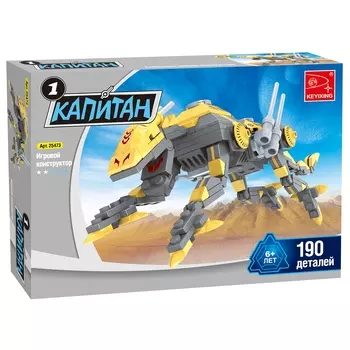 Конструктор KEYIXING "Герои: Робот леопард", деталей: 190 (K-25473)
