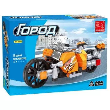Конструктор KEYIXING "Город: Спортбайк", деталей: 118 (K-25410)