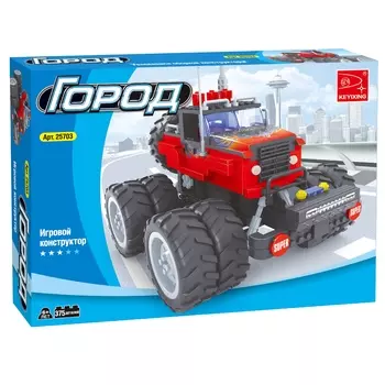 Конструктор KEYIXING "Город: Супер джип", деталей: 375 (K-25703)