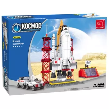 Конструктор KEYIXING "Космос: Космодром", деталей: 560 (K-25806)