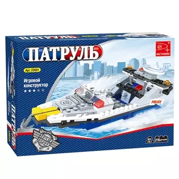 Конструктор KEYIXING "Патруль: Береговая охрана", деталей: 215 (K-23501)