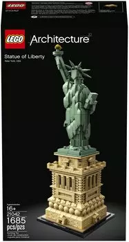 Конструктор LEGO Architecture Статуя Свободы, деталей: 1685 (21042)