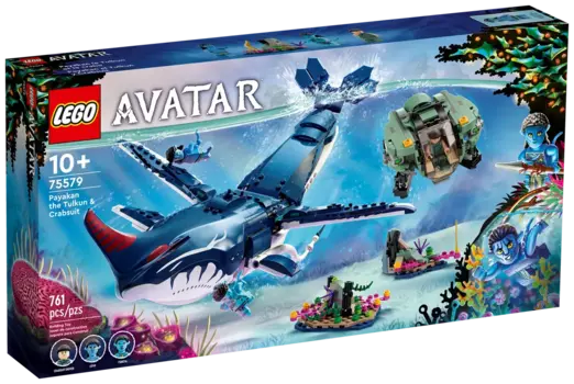 Конструктор LEGO Avatar Тулкун, Пайякан и «Краб», деталей: 761 (75579)