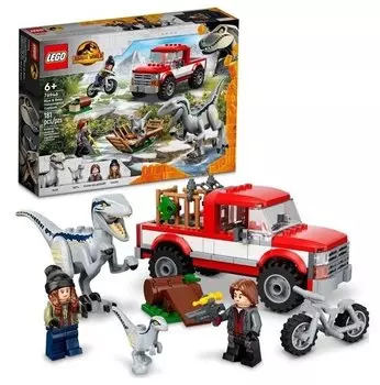 Конструктор LEGO Blue & Beta Velociraptor Capture, деталей: 181 (76946)