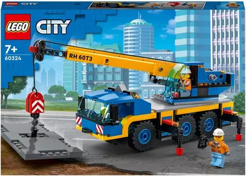Конструктор LEGO City Great Vehicles Mobile Crane, деталей: 340 (60324)
