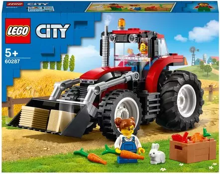 Конструктор LEGO City Great Vehicles Tractor, деталей: 148 (60287)