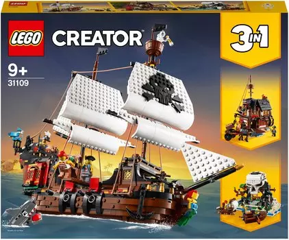 Конструктор LEGO Creator Пиратский корабль, деталей: 1260 (31109)