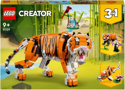 Конструктор LEGO Creator Величественный тигр, деталей: 755 (31129)