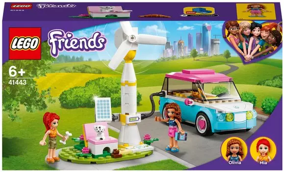 Конструктор LEGO Friends Электромобиль Оливии, деталей: 183 (41443)