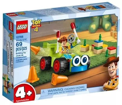 Конструктор LEGO "История игрушек-4: Вуди на машине", деталей: 69 (10766)