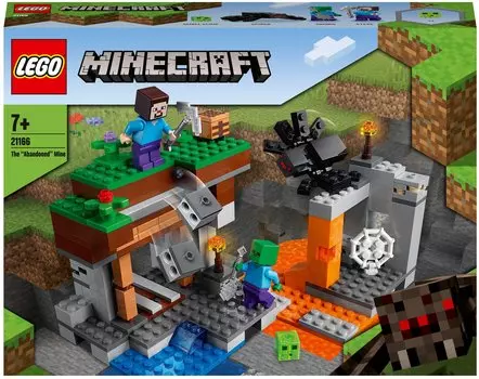 Конструктор LEGO Minecraft Заброшенная шахта, деталей: 248 (21166)