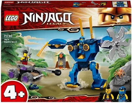 Конструктор LEGO Ninjago Электрический робот Джея, деталей: 106 (71740)