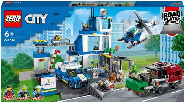 Конструктор LEGO Полицейский участок, деталей: 668 (60316)