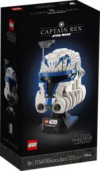 Конструктор LEGO Star Wars Шлем капитана Рекса, деталей: 854 (75349)