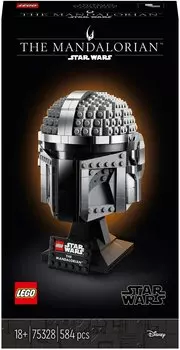 Конструктор LEGO Star Wars Шлем Мандалорца, деталей: 584 (75328)