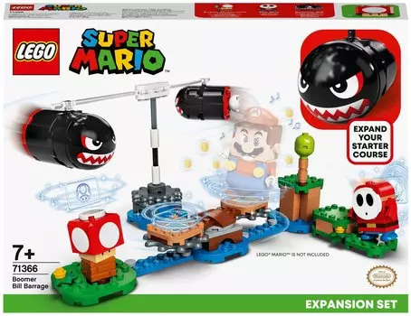 Конструктор LEGO Super Mario Boomer Bill Barrage Expansion Set, деталей: 132 (71366)