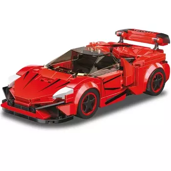 Конструктор Mioshi Tech "Автоспорт: Красный суперкар", деталей: 288 (MTE0709-061)