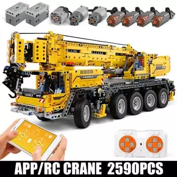 Конструктор MOULD KING Crane MK II Truck, деталей: 2590 (13107)