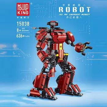 Конструктор MOULD KING Crimson Robot, деталей: 636 (15038)
