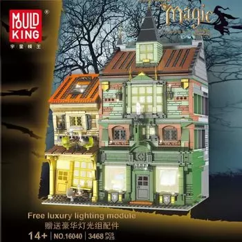 Конструктор MOULD KING Harry Potter Magic Book Store, деталей: 3468 (16040)