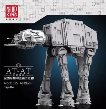 Конструктор MOULD KING Minifig Scale AT-AT w Interior, деталей: 6919 (21015)
