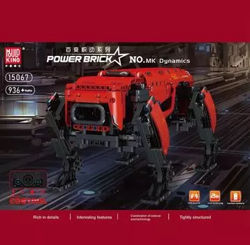 Конструктор MOULD KING MK Dynamics Red Robot, деталей: 936 (15067)