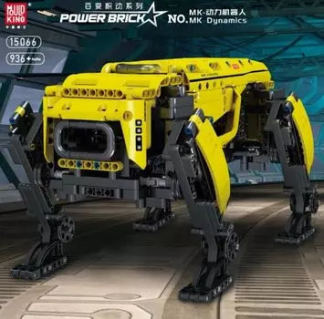 Конструктор MOULD KING MK Dynamics Yellow Robot, деталей: 936 (15066)