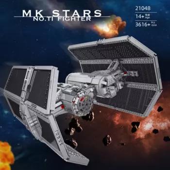 Конструктор MOULD KING No.T1 Fighter Tie Bomber, деталей: 3616 (21048)