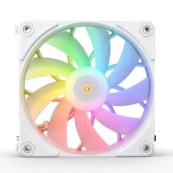 Комплект вентиляторов JONSBO ZF-120(3 in 1), 120 мм, 1500rpm, 28.9 дБ, 4-pin PWM + 3-pin 5V ARGB, 3шт, ARGB (CL_JB_ZF-120_ ( 3 in 1 )WH)