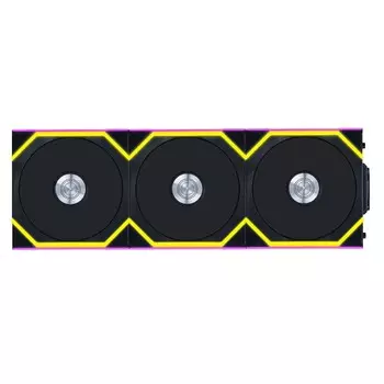 Комплект вентиляторов Lian Li UNI Fan SL WIRELESS 120, 120x124мм мм, 2000rpm, 28.5 дБ, 4-pin PWM, 3шт, черный, ARGB подсветка (G99.12SL1W3B.R0)