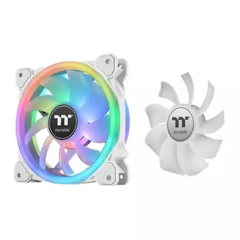 Комплект вентиляторов Thermaltake SWAFAN 14 RGB Radiator Fan TT Premium Edition, 140 мм, 2000rpm, 40.5 дБ, USB 2.0 connectors (9 Pin), 3шт, RGB (CL-F146-PL14SW-A)