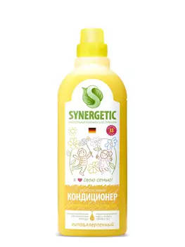 Кондиционер для белья SYNERGETIC Цветочная фантазия, 1л