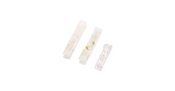Коннектор 110 категория 3, 10шт., 1 пара, с прозрачной крышкой, NIKOMAX (NMC-CP110UD1-WT-10)