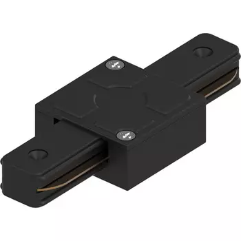 Коннектор Feron LD1006 для шинопроводов, прямой, черный (41735)