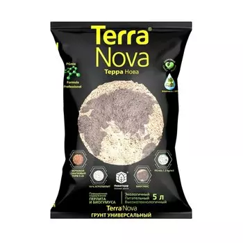 Грунт Terra Nova, универсальный, с биогумусом и перлитом, 5 л