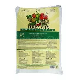 Грунт Живая земля, универсальный, 25 л, Terra Vita