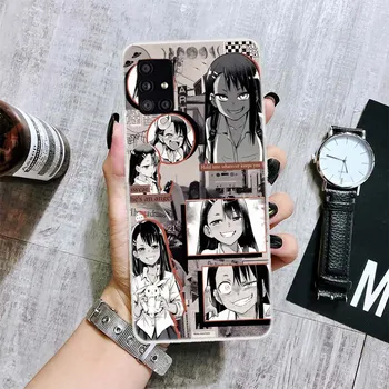 Эстетический чехол для телефона Nagatoro San Anime для Samsung Galaxy A12 A22 A32 A42 A52 A72 A51 A71 5G A41 A31 A21 A02S M12 M21 M31 M30S Samsung A12 5G