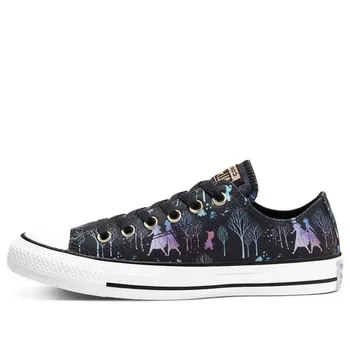 Кроссовки frozen 2 x chuck taylor all star low 'enchanted forest' Converse, черный