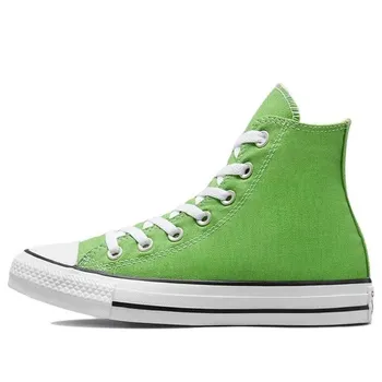 Кроссовки chuck taylor all star high-top canvas shoes green Converse, зеленый