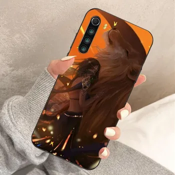 Чехол для телефона Ghost Knife для Xiaomi Redmi Note 11 10 9T 8 7 Pro Redmi 10 9 9A 9C 8 7 6, мягкий черный чехол для телефона Redmi Note11-11S 4G