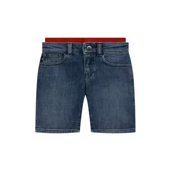 Джинсовые шорты Emporio Armani