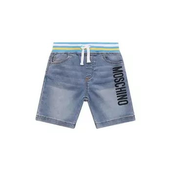 Джинсовые шорты Moschino