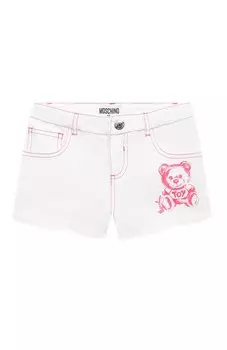 Джинсовые шорты Moschino