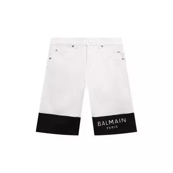 Джинсовые шорты Balmain