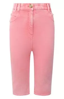 Джинсовые шорты Balmain