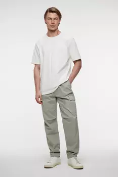 Футболка oversize хлопковая однотонная