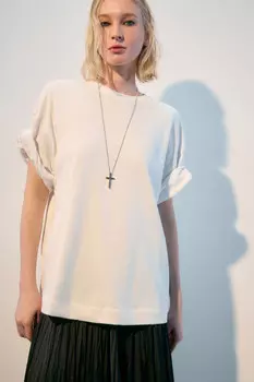 Футболка oversize из плотного хлопка